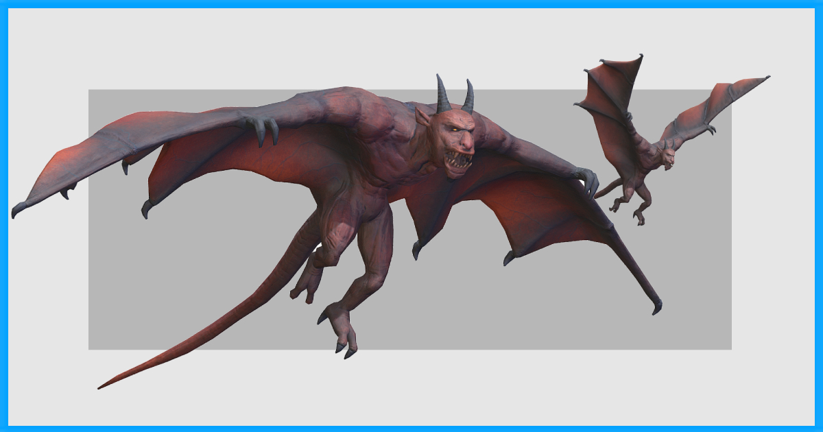 Imp: Animated 3D Character | 3D Creatures | Unity Asset Store