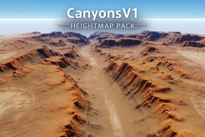 Heightmaps - CanyonsV1