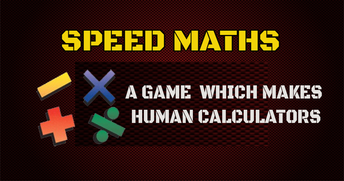 SPEED MATHS | 3D Characters | Unity Asset Store