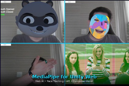 MediaPipe for Unity Web | AI, Face Tracking, Computer Vision & AR