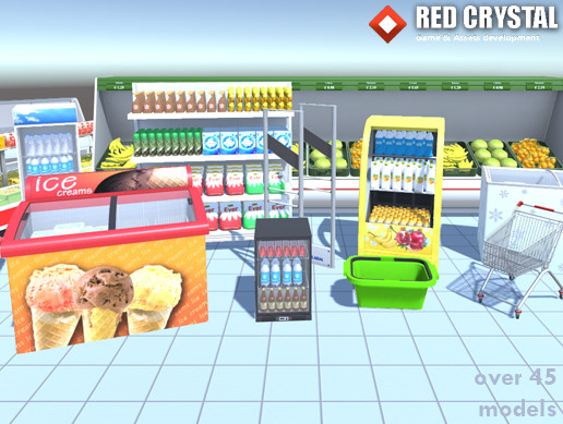 Shop Props | 3D Interior | Unity Asset Store