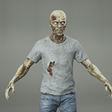 Zombie man