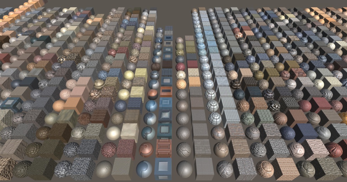 500 PBR Materials | 2D Textures & Materials | Unity Asset Store