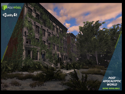 Apocalyptic Environment Unity Post Apocalyptic World | 3D Urban | Unity Asset Store
