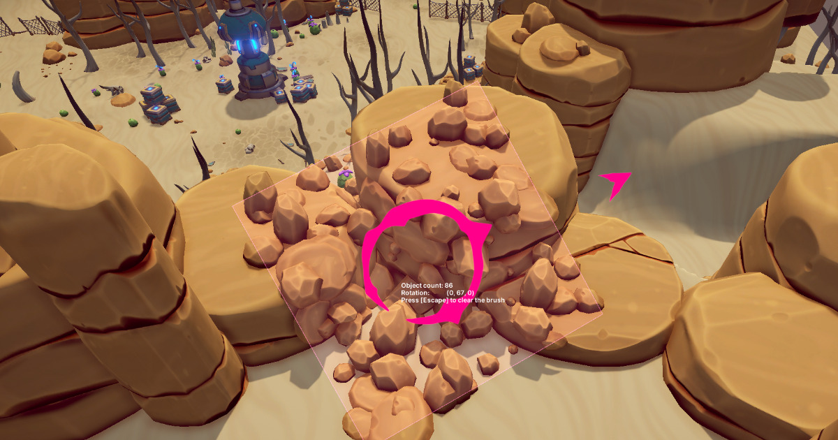 Kaldera Prefab Painter Level Design Unity Asset Store