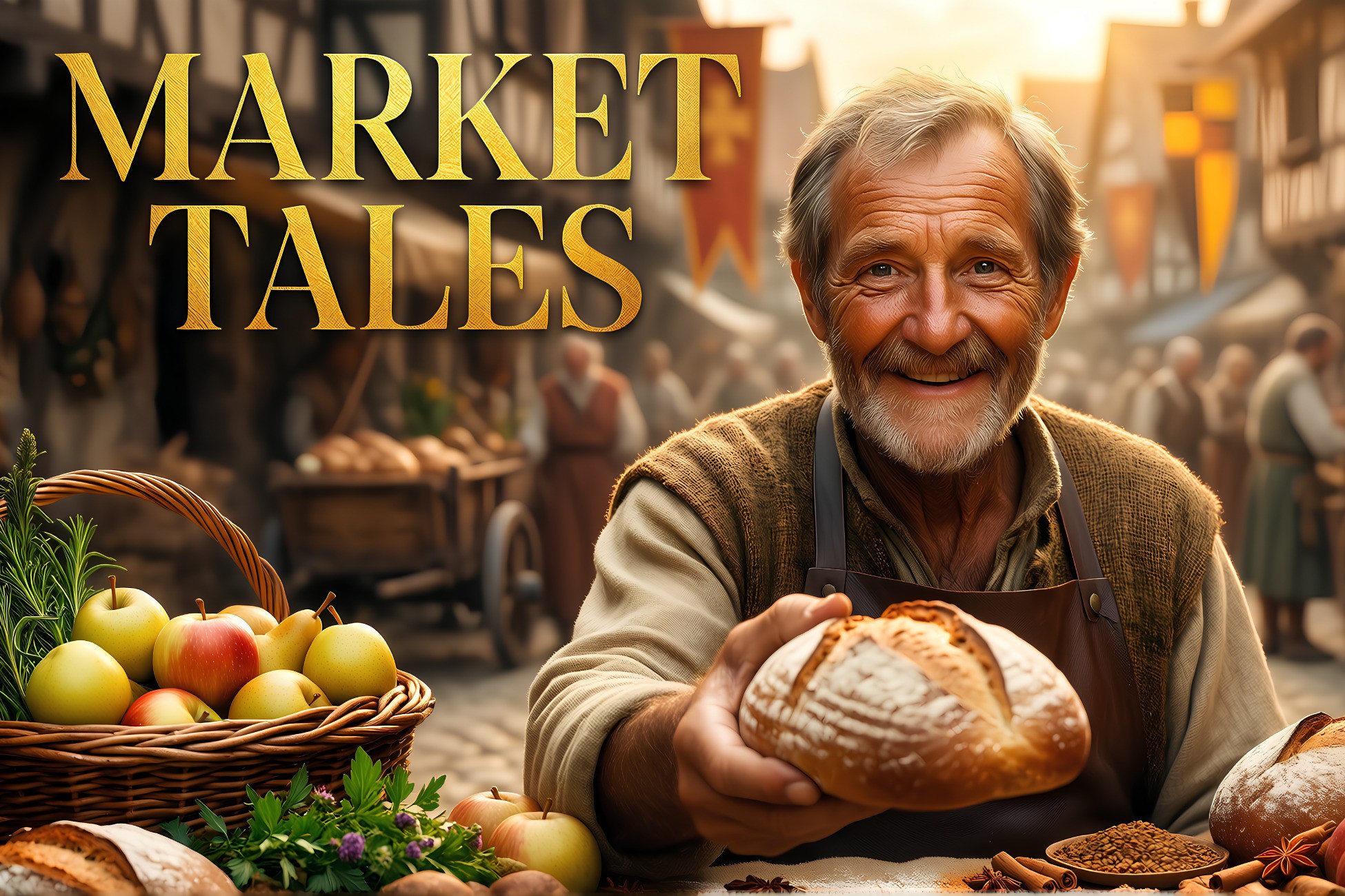 Medieval Fantasy Market Music Pack – Ancient City & RPG Trading Ambience