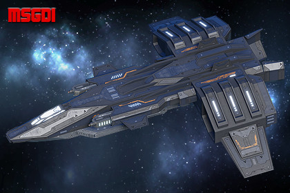 Spaceship Sundown Fighter