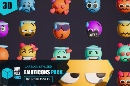 3D EMOTICONS INFINITE CUSTOM CHARACTERS COLLECTION