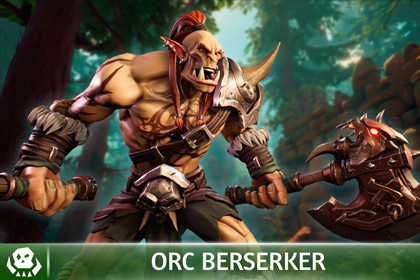 Stylized Orc Berserker