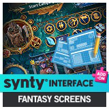 Fantasy Screens Add-On - Synty INTERFACE - GUI