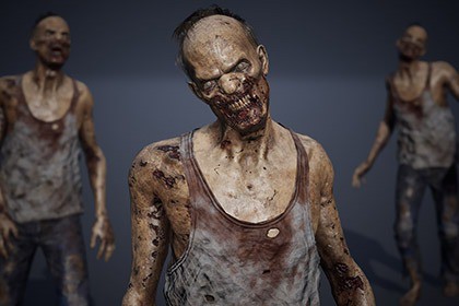 Zombie Male AAA