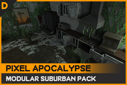 Pixel Apocalypse - Modular Suburban Pack