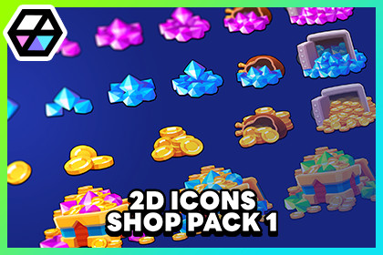 2D Icons - Shop Pack 1
