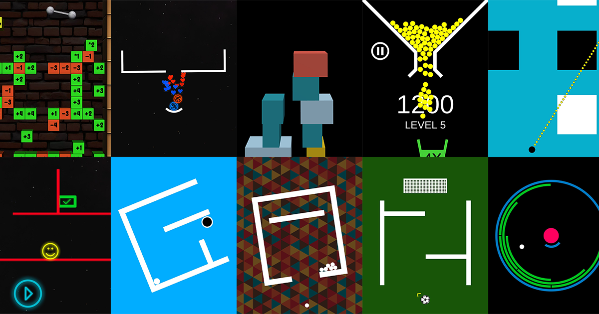 10 Simple Physics Based Games | Physics | Unity Asset Store