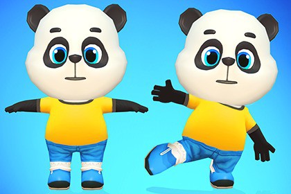Panda Animated