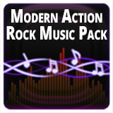 Modern Action Rock Music Pack