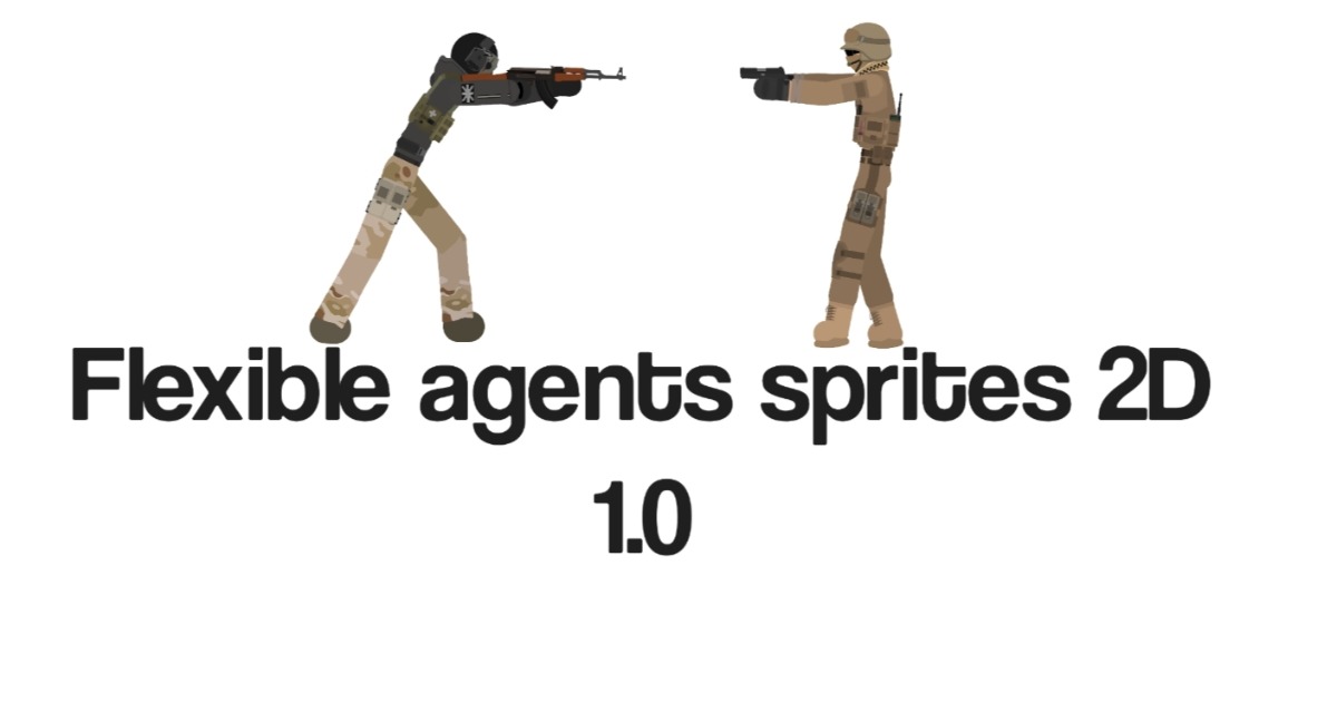 Flexible-Agents sprites 2D | 2D 캐릭터 | Unity Asset Store