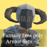 Fantasy Low poly Armor Sets for RPG - 2