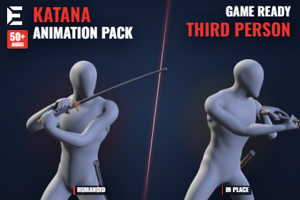 Katana Animation Pack | Third person