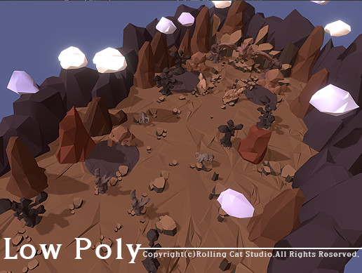 Low Poly B | 3D Fantasy | Unity Asset Store