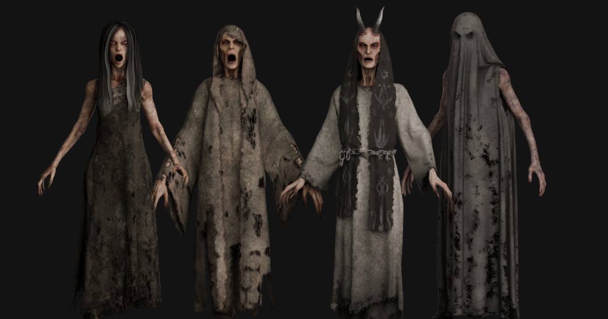 Flying Ghost Pack1 | Characters | Unity Asset Store