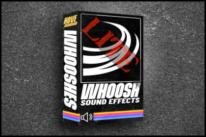 Whoosh Sound Effects Pack Lite Edition