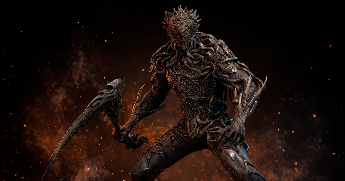 Dark Armored Creature | Characters | Unity Asset Store