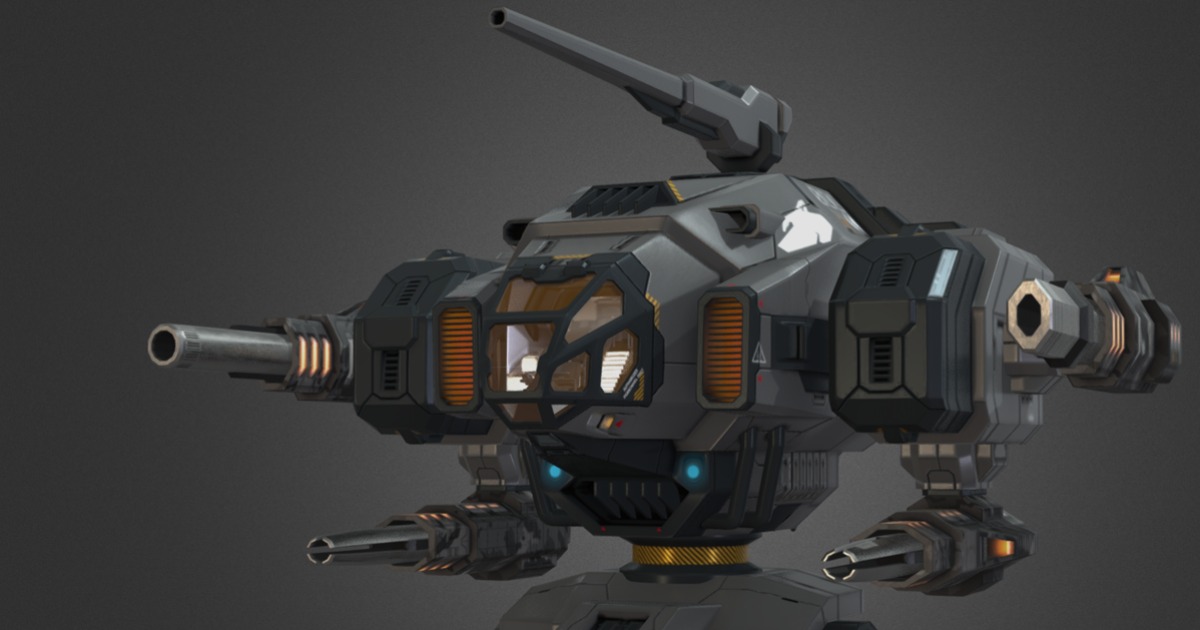 Werewolf - Battle Mech | 3D Robots | Unity Asset Store