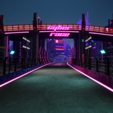 Neon Drift - Cyber Racing Track (URP)