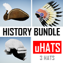 uHATS: History Bundle (3 Hats)