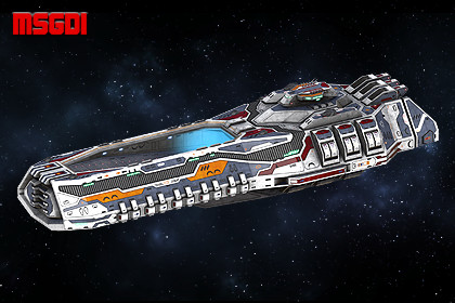 Spaceship Hatchet Light Carrier