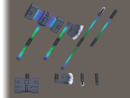 Beam Weapons Color In Beam Weapons | 3D Weapons | Unity Asset Store