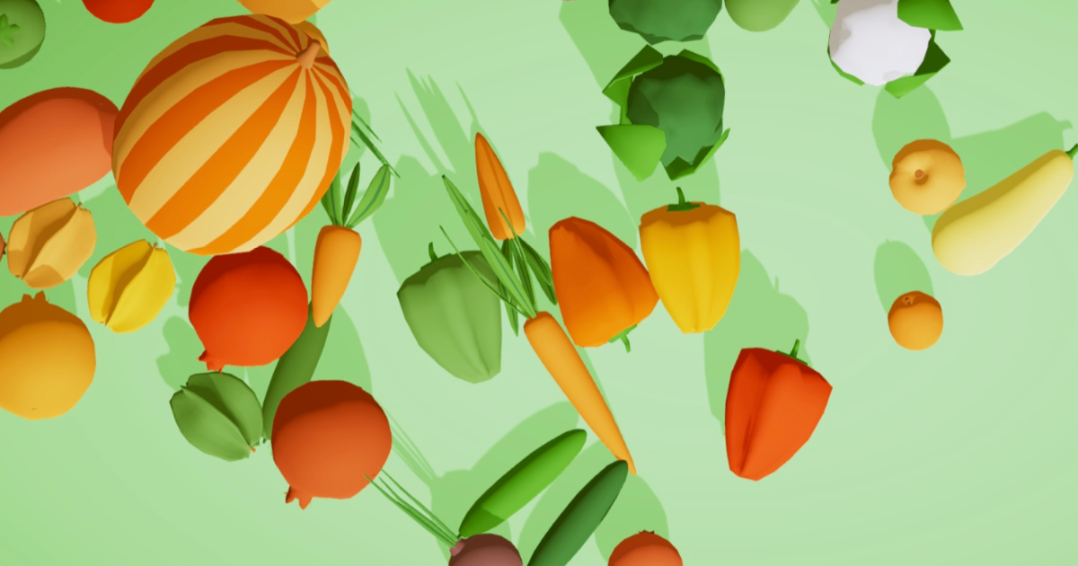 Fruits And Vegetables 3D Vegetation Unity Asset Store