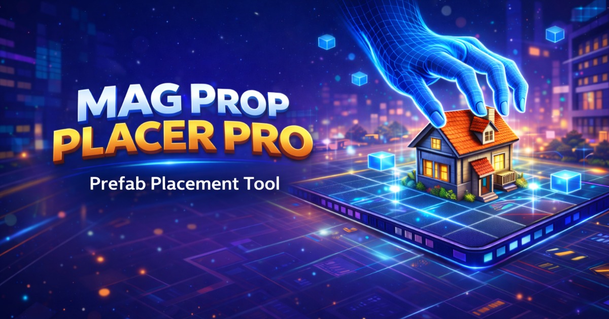 MAG Prop Placer Pro - Fast Prefab Painter | Level Design | Unity Asset ...