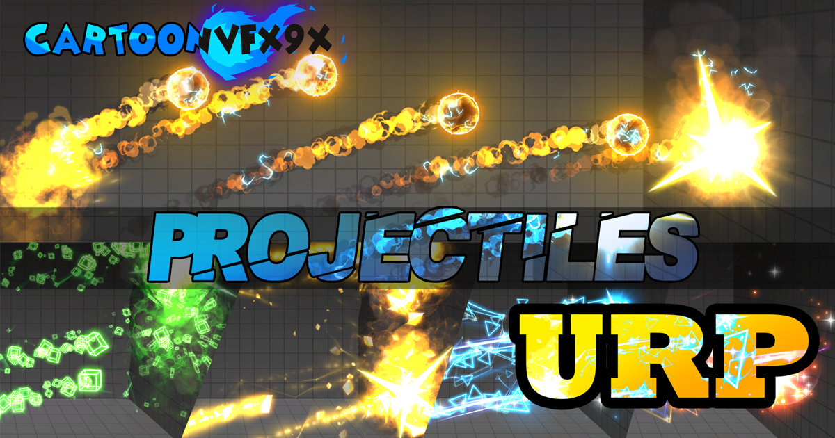 Unity Weapon Projectiles 2D Projectiles Muzzle and Hit Vol.2 URP | Fire & Explosions | Unity ...