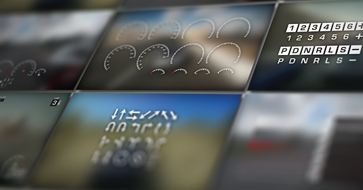 Simple Racing UI | 2D Icons | Unity Asset Store