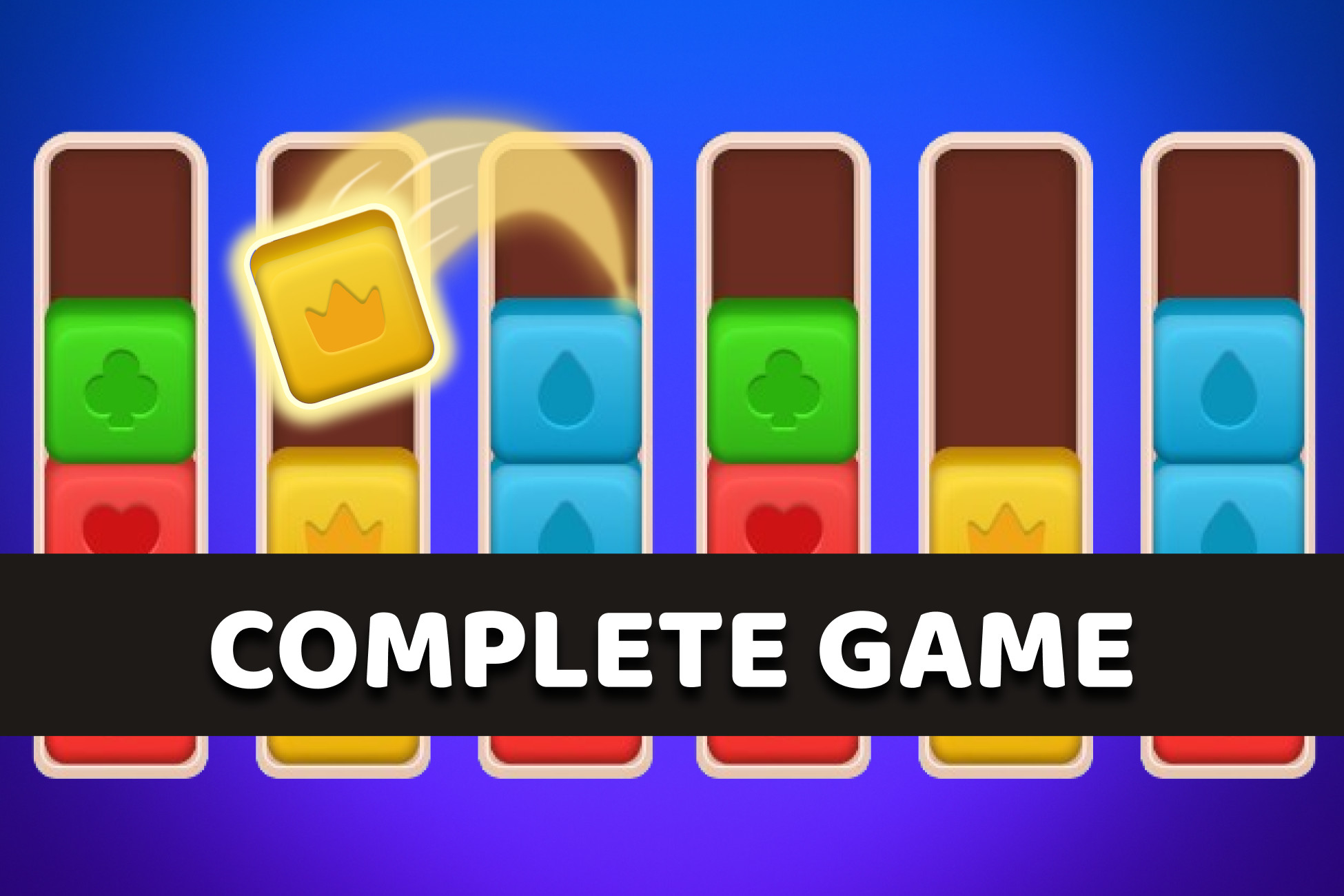 Sort Match Color Puzzle | Template + Editor