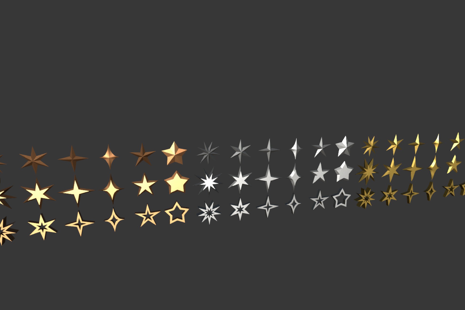 Star Unity Texture 3D Models Stars | 3D Props | Unity Asset Store