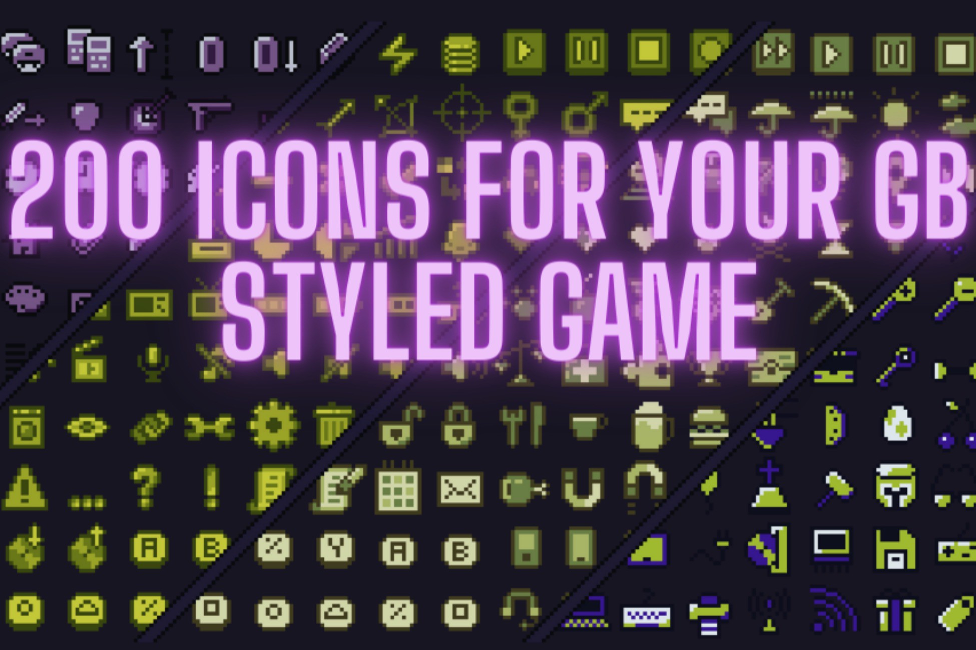 Unity Icons With Names Icons 8bits portable devices | 2D Icons | Unity Asset Store