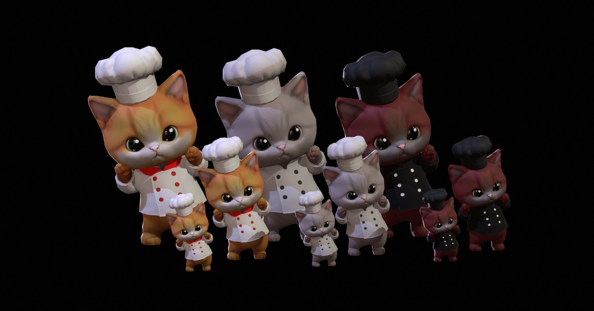 Cat4Pack2 | 3D Animals | Unity Asset Store