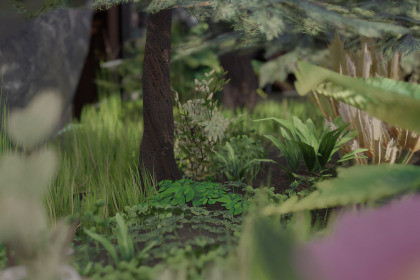 Renard Noir Hand-painted Foliage Pack