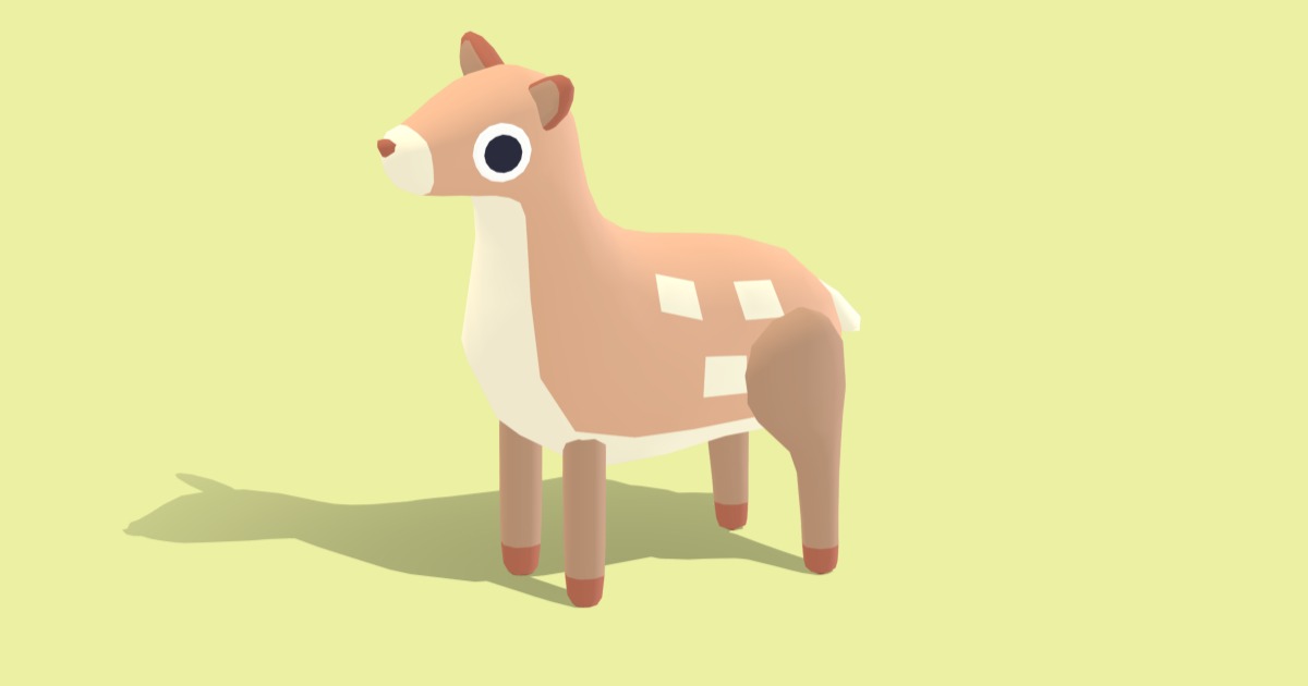 Deer - Quirky Series | Characters | Unity Asset Store
