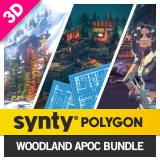 Value Bundle - POLYGON Apocalypse Pack, Alpine Mountain & Woodland Apoc Map