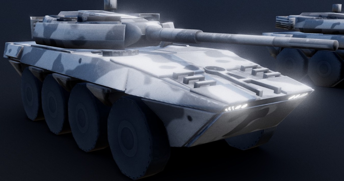 RTS APC Combat Vehicle | 3D Land | Unity Asset Store