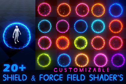 Shield Hologram Shader