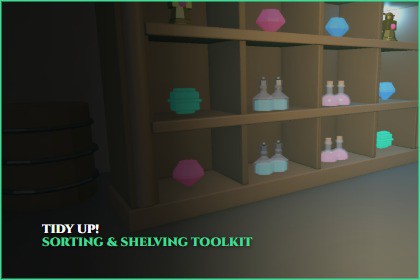 Tidy Up! - Sorting & Shelving Simulator Toolkit