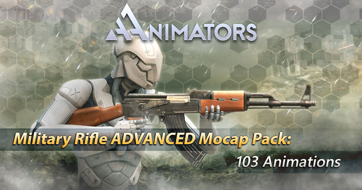 Military Rifle Advanced : Mocap pack | 3D Animations | Unity Asset Store