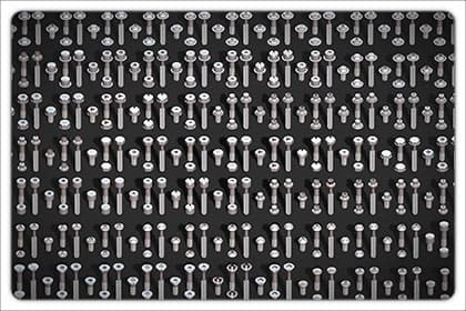 308 Bolt Screw & Head Pack - Low Poly Realistic Kitbash - Industrial Props Set