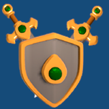 3D stylized low poly weapons