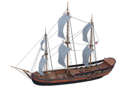 Columbia Ship with URP & HDRP Textures
